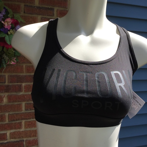 pink by victoria secrets Other - NWT - Victoria Sport Black Sports Bra S/P